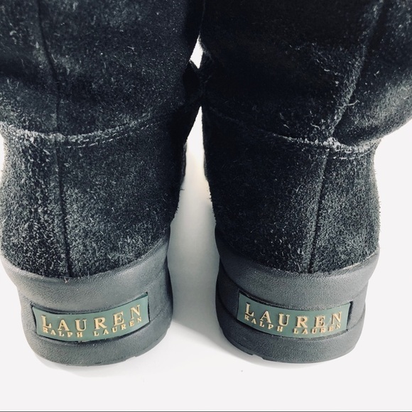 Lauren Ralph Lauren ‘Tadina’ Tassel Suede Boot - Picture 8 of 16